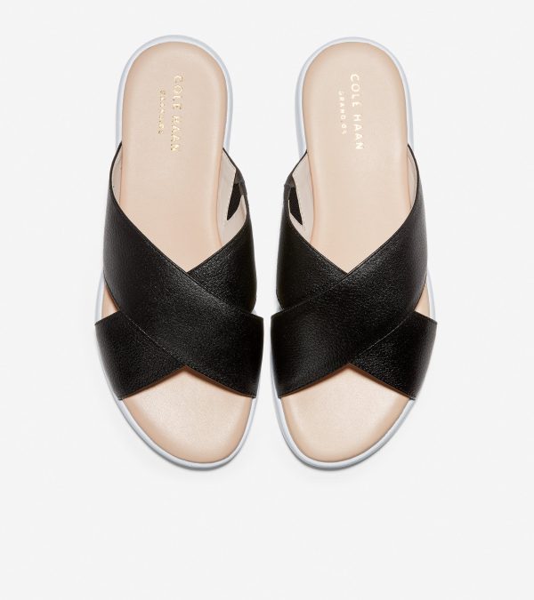 ZERØGRAND Criss Cross Slide Sandal For Discount