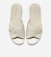 Aubree Ruched Slide Sandal Fashion