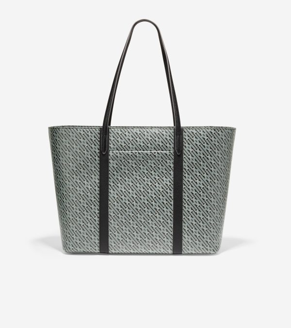 Coated Canvas Tote Online now