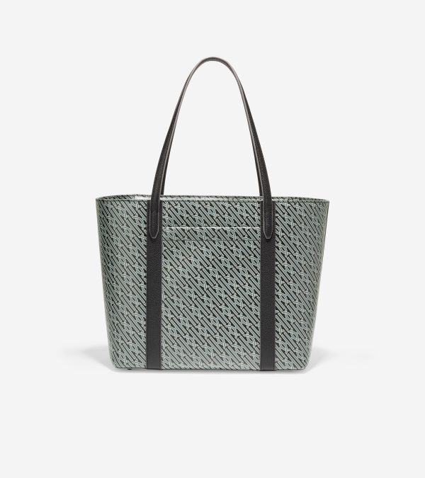 Coated Canvas Small Tote Online Hot Sale