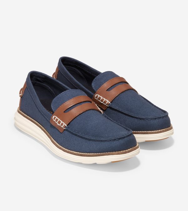 ØriginalGrand Canvas Penny Loafer on Sale