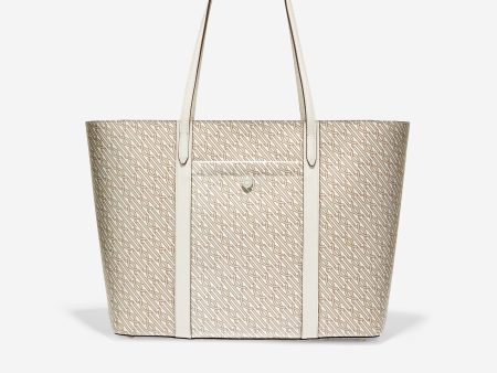 Coated Canvas Tote on Sale