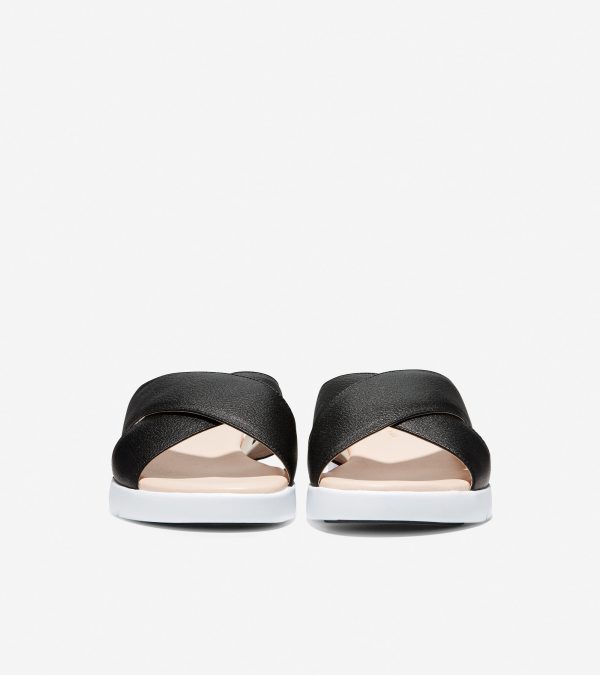 ZERØGRAND Criss Cross Slide Sandal For Discount