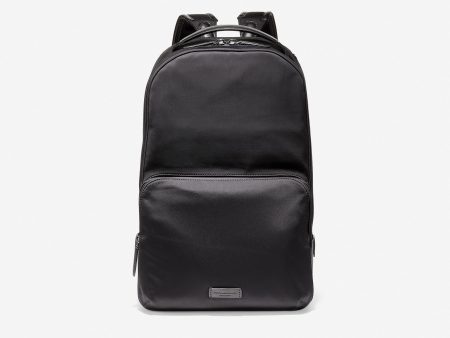 GRANDSERIES Nylon and Leather Backpack Hot on Sale