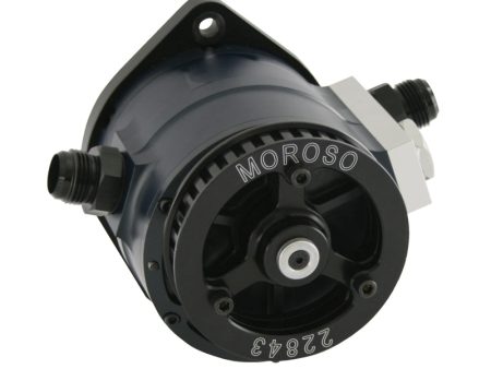 Moroso Large Style 4 Vane Vacuum Pump w Adjustable Mounting Bracket on Sale