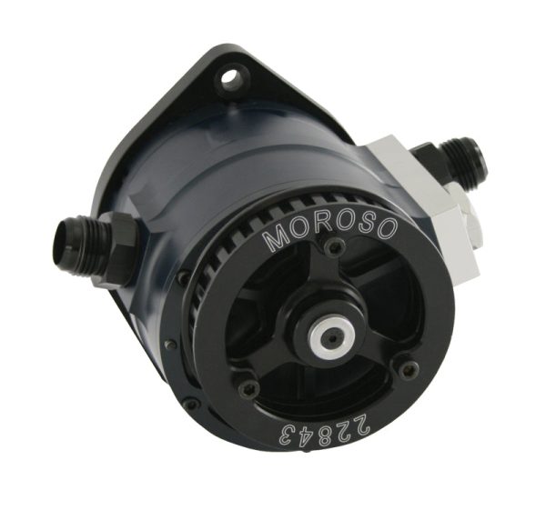 Moroso Large Style 4 Vane Vacuum Pump w Adjustable Mounting Bracket on Sale