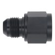 DeatschWerks 10AN Female Flare to 8AN Male Flare Reducer - Anodized Matte Black Sale