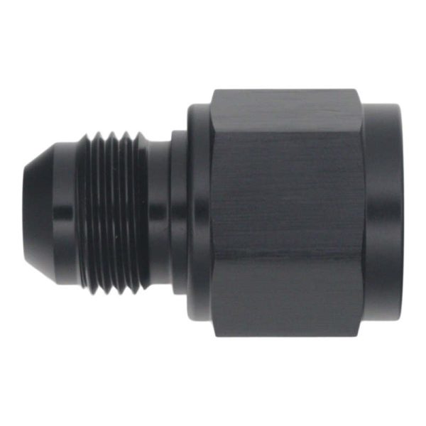 DeatschWerks 10AN Female Flare to 8AN Male Flare Reducer - Anodized Matte Black Sale