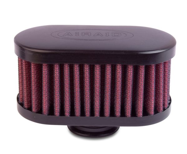 Airaid Rubber Top 1in ID - Push On 4in x 2in Oval OD 2in Tall Breather Filter Online Sale