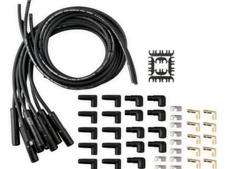 Spark Plug Wire Set - Universal - 180 Deg Black Ceramic Boots These black ceramic boot spiral core universal fit spark plug wire sets have straight 180 degree boots. Online now