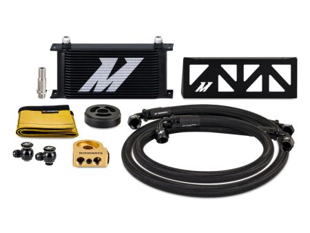 Mishimoto 22+ Subaru BRZ Toyota GR86 Oil Cooler Kit Thermostatic - Black Fashion