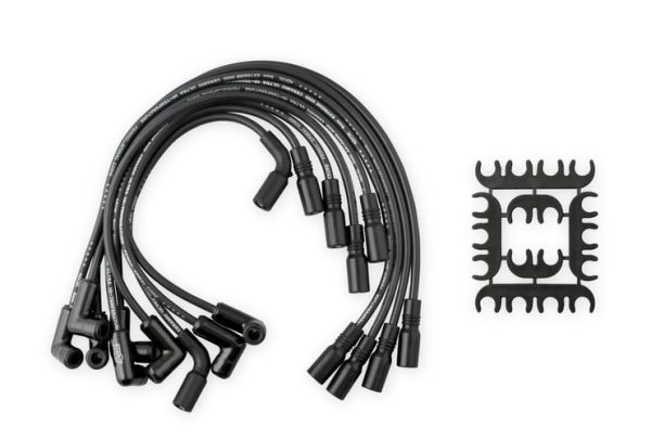 Spark Plug Wire Set - Extreme 9000 Black Ceramic Boot - Chevy   GMC Trucks 5.0 5.7L Vortec V8 1996-2000 This custom fit extreme heat black ceramic spark plug wire set fits Chevy   GMC Vortec V8 5.0 5.7L 1996-2000. Hot on Sale