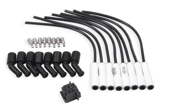 Spark Plug Wire Set - Extreme 9000 Ceramic Boot - Universal Fit - GM Gen 3 4 5 LS LT ACCEL Extreme 9000 ceramic boot universal fit spark plug wires fit GM GEN 3 GEN4 GEN5 LS1 LS6 LS2 LS3 LS9 LQ4 LQ9 LT1 LT4 For Cheap