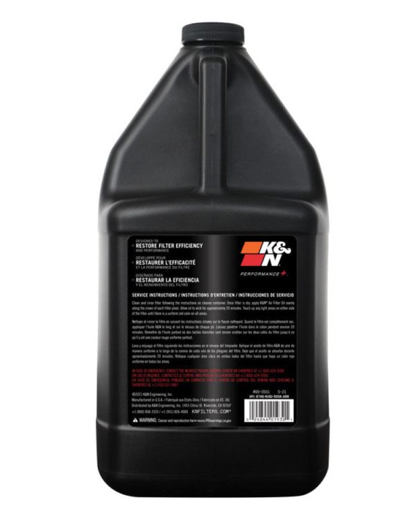 K&N 1 Gallon Air Filter Oil Cheap