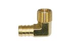 Moroso 90 Degree Fitting - 1 2in NPT to 5 8in Barbed - Brass - Single Cheap