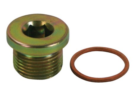 Moroso Low Warning Sensor Plug w Copper Washer - M20 x 1.5 Thread - Steel - Single on Sale