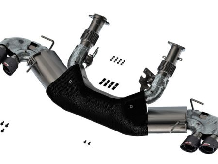 Borla 20-23 Chevy Corvette 6.2L V8 AT w o NPP 3in ATAK Catback Exhaust - Carbon Fiber Tips Supply