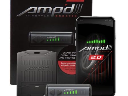 Amp D 2.0 Throttle Booster w  Bluetooth Switch 2007-2020 GM Vehicles - Gas - 50 State Legal Online