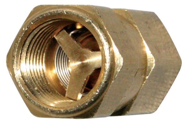 Moroso Oil Check Valve - 1 2in NPT Supply