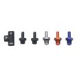 DeatschWerks Universal Venturi Siphon Jet 5 16in Hose Barb to 6AN ORB Female - Anodized Matte Black on Sale