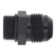 DeatschWerks 8AN ORB Male to 10AN Male Flare Adapter - Anodized Matte Black Online Sale