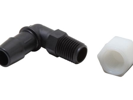 K&N Air Filter Vent Kit - White - 90 Degree Plastic 0.50in Flange 1.75in H 1.75in L Online