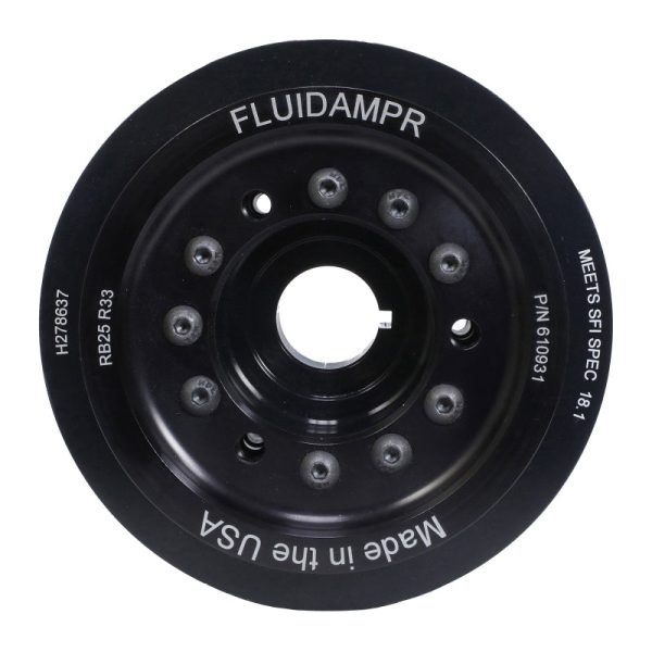 Fluidampr 94-99 Nissan Skyline R33 RB25DET (Non NEO) Steel Internally Balanced Damper Cheap