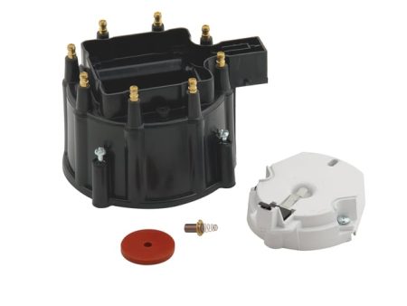 ACCEL Distributor Cap & Rotor Kit - HEI Style - Kit ACCEL 8123, Cap and Rotor Kit, Black, HEI Style, Kit on Sale