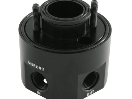 Moroso Chevrolet Big Block Dart Oil Filter Adapter - Sandwich - Oil Cooler on Sale