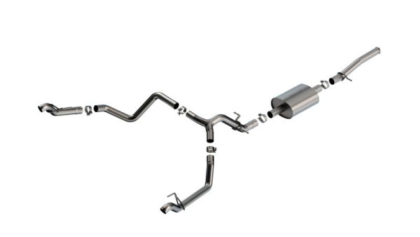 Borla 2023 GMC Sierra 1500(Non-USDM) 5.3L V8 AT 2 4WD 2DR REG CAB WB126 3in S-Type Catback Exhaust For Sale