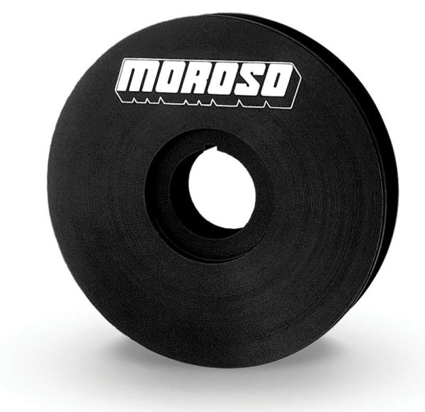 Moroso V-Belt Crankshaft Pulley - 4in Cheap