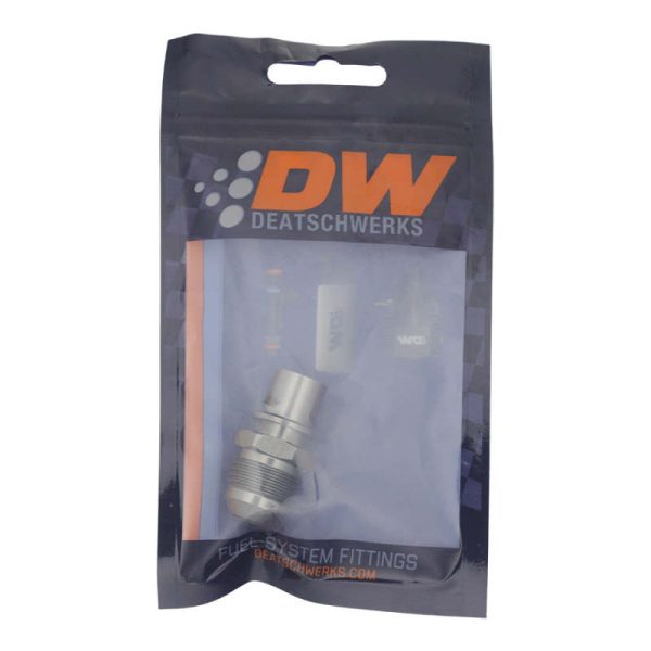 DeatschWerks 8AN Male Flare to Toyota Module Quick Connect - Anodized DW Titanium Online Sale