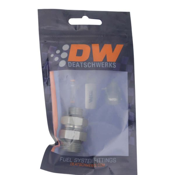 DeatschWerks 6AN ORB Male to 8AN ORB Male Swivel Adapter - Anodized DW Titanium Hot on Sale