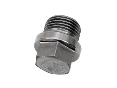 Moroso Oxygen Sensor Plug w 17mm Hex Head - Plated Steel - M18 x 1.5 Thread - Single For Discount