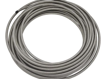 DeatschWerks 6AN Stainless Steel Double Braided PTFE Hose - 50ft Cheap