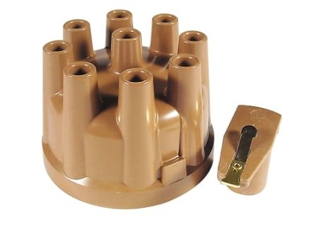 ACCEL Distributor Cap & Rotor Kit - Female Socket Style - Tan ACCEL 8220, Cap and Rotor Kit, Tan, Socket Style, Kit For Cheap