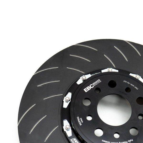 EBC Racing 11-21 Jeep Grand Cherokee 6.4L   2018+ Dodge Durango SRT 2 Piece SG Racing Front Rotors Online now