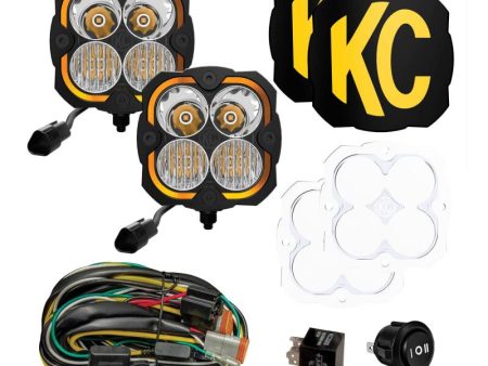 KC HiLiTES FLEX ERA 4 - 2-Light Master Kit Sale