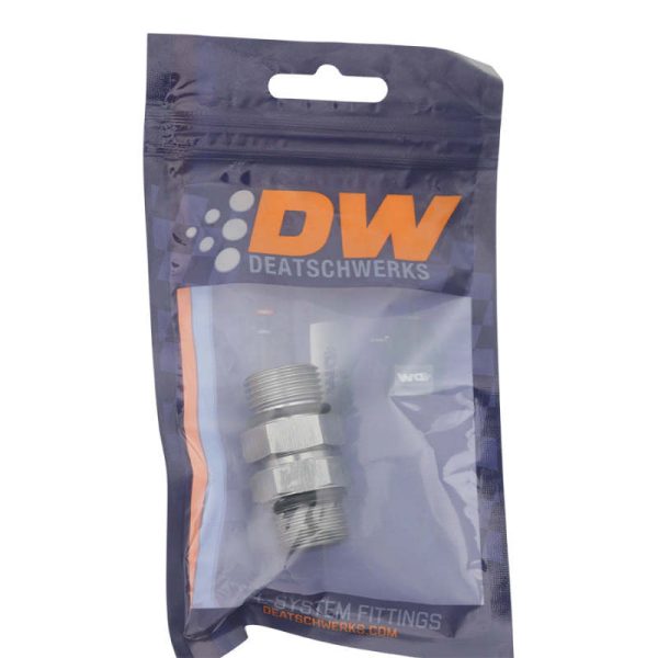 DeatschWerks 8AN ORB Male to 8AN ORB Male Swivel Adapter - Anodized DW Titanium Hot on Sale