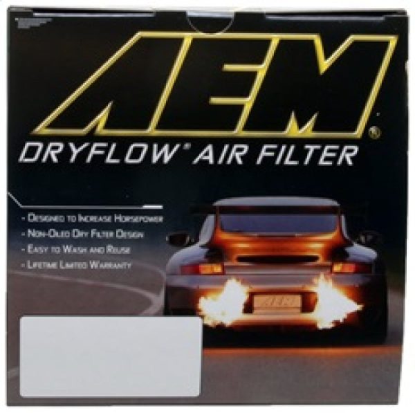 AEM 06-12 Chevrolet Corvette Z06 7.0L V8   08-12 Corvette 6.2L V8 Replacement DryFlow Air Filter on Sale