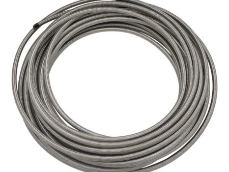 DeatschWerks 10AN Stainless Steel Double Braided CPE Hose - 50ft Fashion