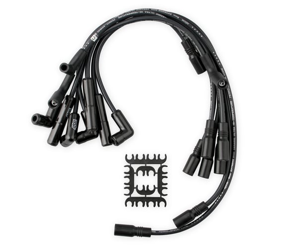 Spark Plug Wire Set - Extreme 9000 Black Ceramic Boot - Chevy GMC Truck 4.3L V6 This custom fit black ceramic boot spark plug wire set fits 1995-2001 Chevy   GMC 4.3L V6. Online Sale