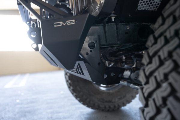 DV8 Offroad 18-23 Jeep Wrangler JL JT Front Bumper Sway-Bar Disconnect Motor Skid Plate Discount