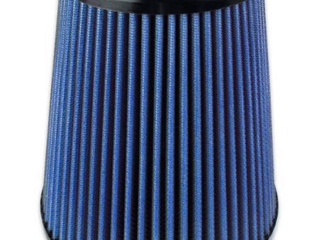 Airaid Universal Air Filter - Cone 4 x 7 x 4 5 8 x 7 w  Short Flange - Blue SynthaMax Discount