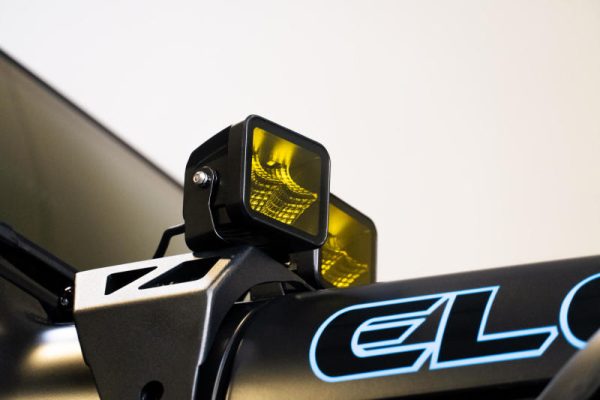 DV8 Offroad 3in Elite Series LED Amber Pod Light Online now