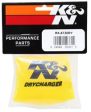 K&N Drycharger Air Filter Wrap Yellow for RX-4730 For Sale