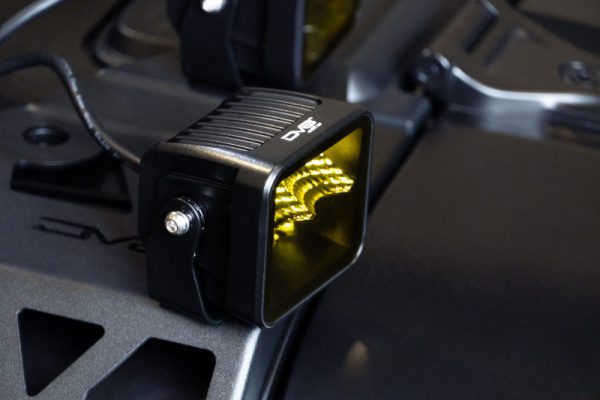 DV8 Offroad 3in Elite Series LED Amber Pod Light Online now