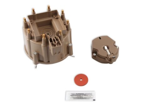 ACCEL Distributor Cap & Rotor Kit - HEI Style - Tan 1972-1986 Various GM - Clamp Down Cap Supply