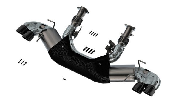 Borla 20-23 Chevy Corvette 6.2L V8 AT w o NPP 3in ATAK Catback Exhaust - Black Chrome Tips Sale