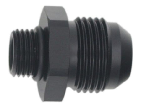 DeatschWerks 6AN ORB Male to 10AN Male Flare Adapter - Anodized Matte Black Supply